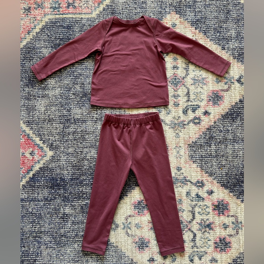REI Co-Op Mid-weight crew base layer top and bottom